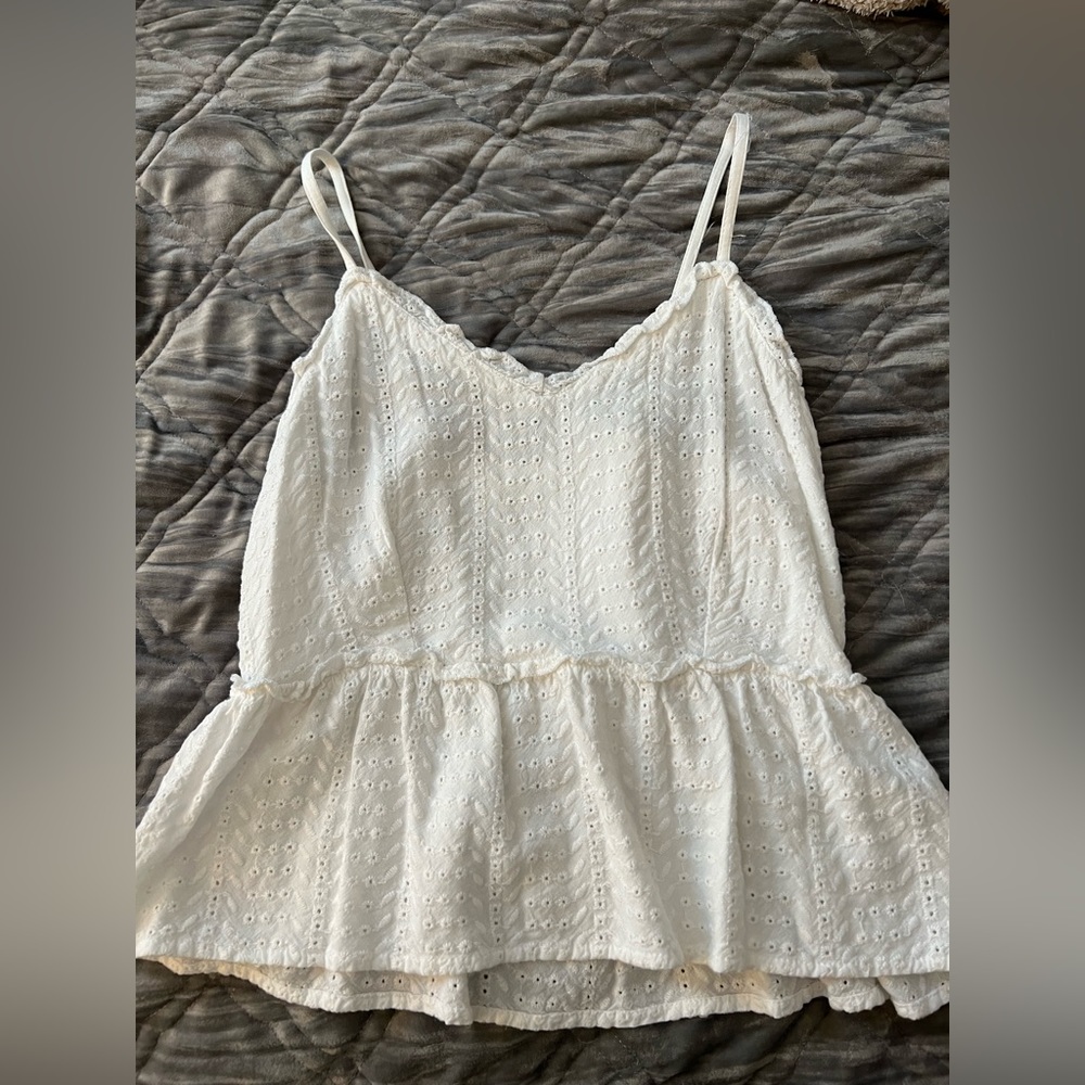 White tank top